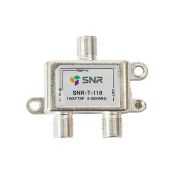 Ответвитель абонентский SNR-T-118 на 1 отвод вносимое затухание IN-TAP 18dB.