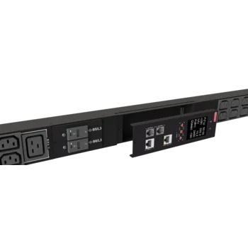 Блок розеток интеллектуальный iPDU-6011: ZeroUnit, 230V, 32А, in IEC60309 P+N+E, out (6) C19; (36) C13 без фиксации