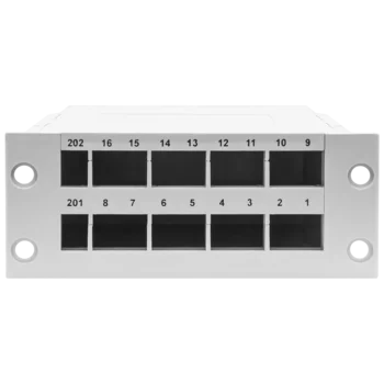 Пластиковая кассета для оптических распределительных коробок 16 портов SC