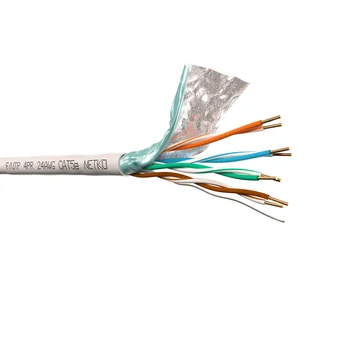 Кабель F/UTP4 (FTP4 ) cat.5e NETKO, 4 пары 24 AWG BC, PVC, indoor, 305м
