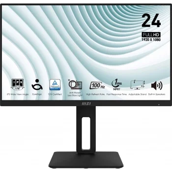 Монитор MSI 23.8" Pro MP242AP черный IPS LED 1ms 16:9 HDMI M/M HAS Piv 300cd 178гр/178гр 1920x1080 1