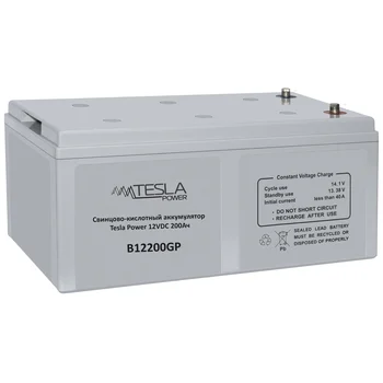 Свинцово-кислотный аккумулятор Tesla Power 12VDC 200Ач
