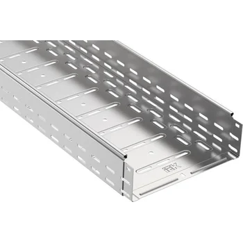 Лоток листовой перфорированный 400х100 L3000 сталь 1.2мм IEK CLP10-100-400-3