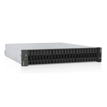 Система хранения данных Lenovo DE2000H (H - Hybrid), 2U, 24SFF. Два контроллера, резервируемый БП