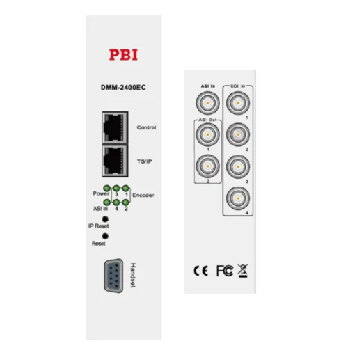 Модуль 4х канального H.264 HD/SD кодера/траснкодера PBI DMM-2410EC-S для цифровой ГС PBI DMM-1000