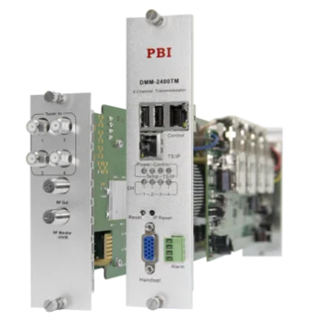 Модуль 4-тюнерного трансмодулятора QAM DMM-2410TM-30S2C на 4 DVB-C для цифровой ГС PBI DMM-1000