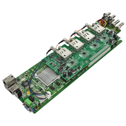 Модуль 4-тюнерного трансмодулятора QAM DMM-2410TM-30T2C (4 PLP DVB-T2 в 4 DVB-C) для цифровой ГС PBI DMM-1000