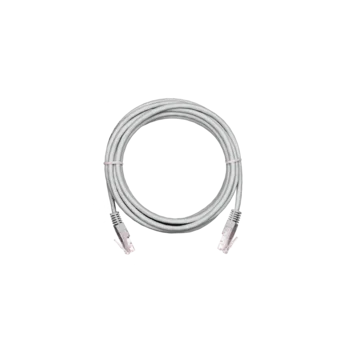Коммутационный шнур NETLAN U/UTP 4 пары,Кат.5е (Класс D),100МГц, 2хRJ45/8P8C, T568B, заливной, BC (чистая медь), PVC нг(B),серый, 0,5м, уп 10шт