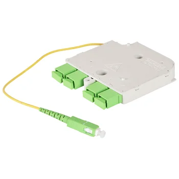 Универсальный сплиттерный модуль на 4 абонента LIGHT PON УСМ 1х4 SC/APC