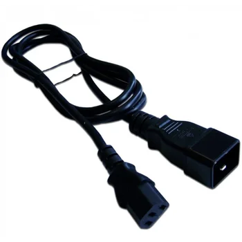 Кабель Lanmaster LAN-PP13/20-3.0-BK C13-C20 проводник.:3x0.75мм2 3м 220В 10А (упак.:1шт) черный