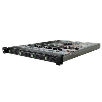 Серверная платформа Rikor 1U RP6104-PB35-650HS, до двух процессоров Intel Xeon Scalable, DDR4, 4x3.5" HDD, 2x1000Base-T, резервируемый БП