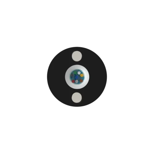 Кабель оптический самонесущий диэлектрический, 2 волокна, 1.0кН, 5.0мм, катушка 1км.