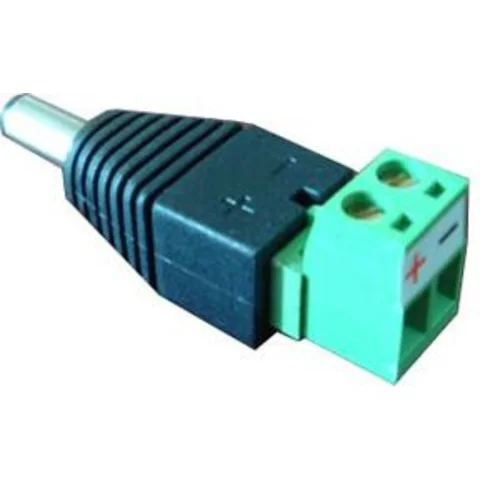 Адаптер питания DC male - клеммник SNR-B-SDCPM