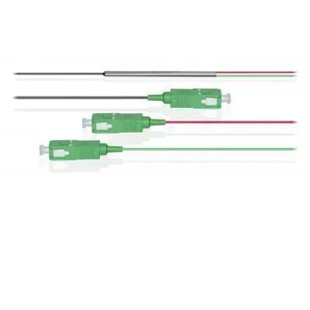 Делитель оптический бескорпусный трехоконный 1х2-45/55 SC/APC