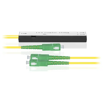 Делитель оптический корпусный трехоконный 1х2-35/65 SC/APC