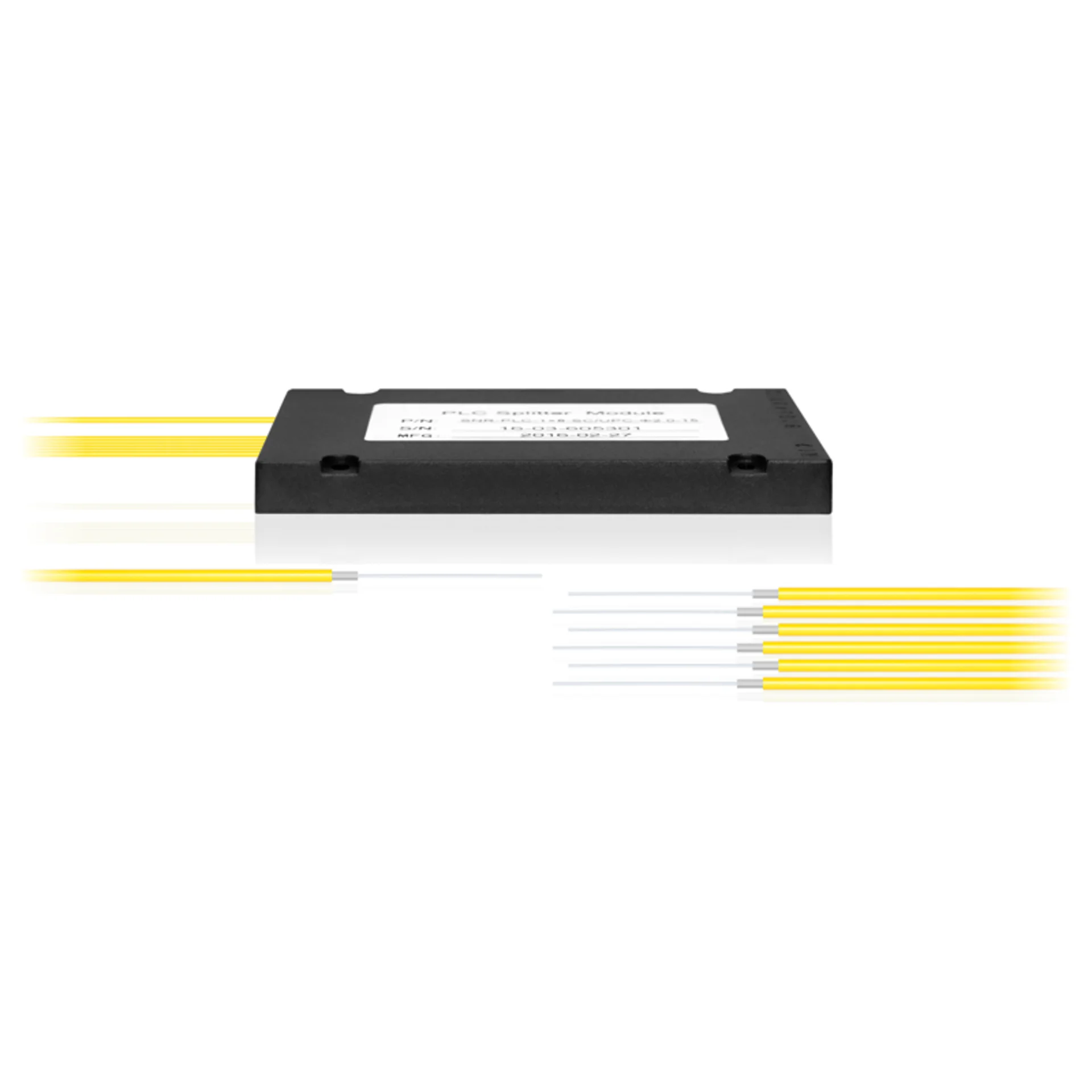 Делитель оптический корпусный трехоконный 1х6