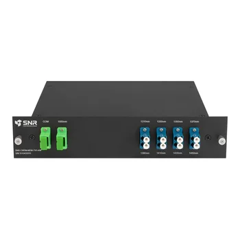 Мультиплексор-Демультиплексор одноволоконный 4-канальный + TV канал 1550нм