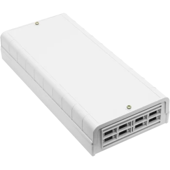 Кросс оптический настенный, 8 портов