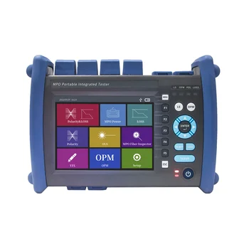 Тестер для оптических линий MPO (MM, 24 волокна, 850нм, VFL, OPM, OLS)