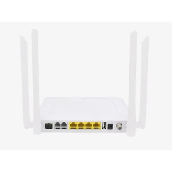 Абонентский терминал ONU GPON, 4 порта 10/100/1000Base-T, 2 порта POTS, WiFi 2.4/5, RF