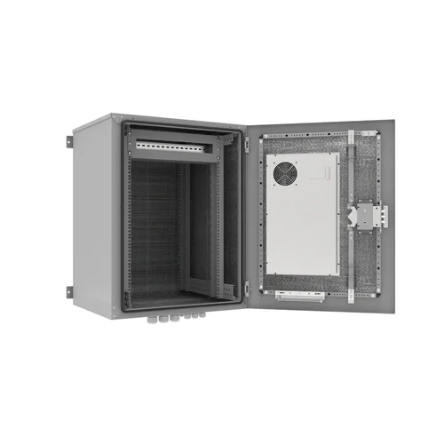 Шкаф уличный всепогодный 18U глубина 600мм (предустановленный кондиционер 500Вт)
