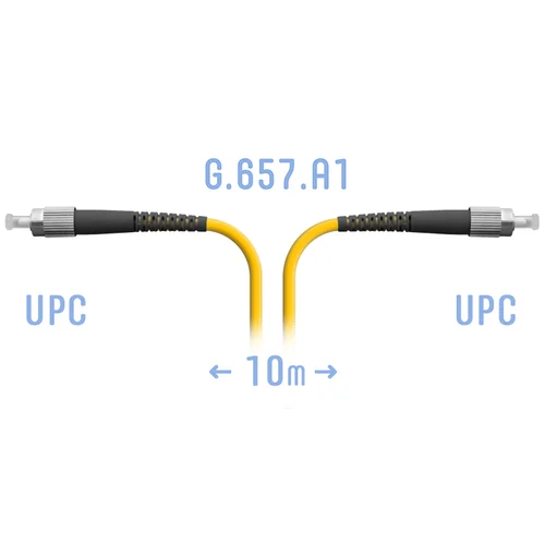 Патчкорд оптический FC/UPC SM G.657.A1 10 метров