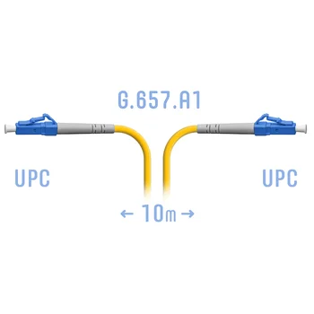 Патчкорд оптический LC/UPC SM G.657.A1 10 метров