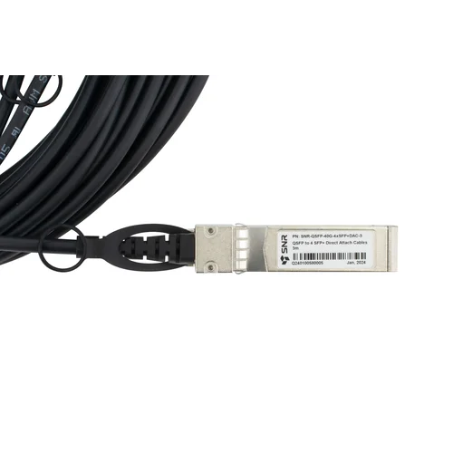 Модуль 40G QSFP-40G->4xSFP+ DAC, дальность до 3м
