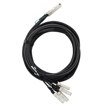 Модуль 40G QSFP-40G->4xSFP+ DAC, дальность до 5м