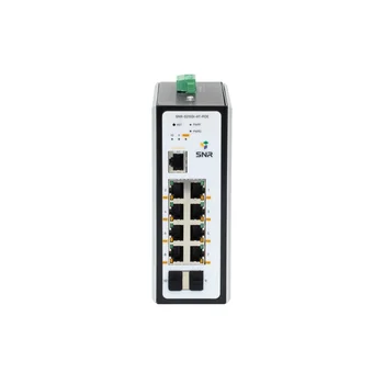 Управляемый промышленный POE коммутатор уровня 2 SNR-S215Gi-8T-POE