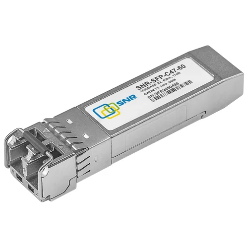Модуль SFP CWDM оптический, дальность до 60км (17dB), 1470нм