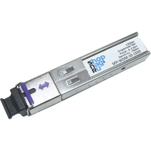 Модуль SFP 2.5G WDM, дальность до 40км (18dB), 1550нм