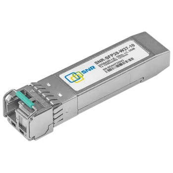 Модуль SFP28 WDM, 25GBASE, разъем LC, дальность до 10км, 1330нм