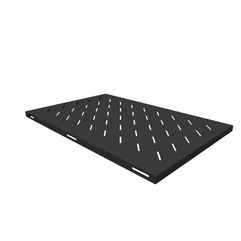 Полка стационарная для шкафов глубиной 1000мм, (глубина полки 710мм) распределенная нагрузка 20кг, цвет-черный (SNR-SHELF-10071-20B)