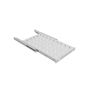 Полка выдвижная для шкафов глубиной 1000мм, (глубина полки 710мм) распределенная нагрузка 20кг, цвет-серый (SNR-SHELF-10071-20GS