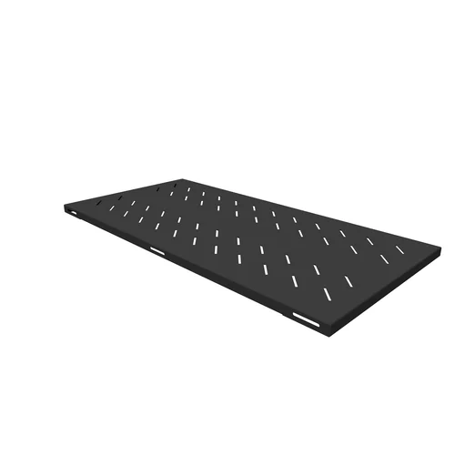 Полка стационарная усиленная для шкафов глубиной 1200мм, (глубина полки 950мм) распределенная нагрузка 120кг, цвет-черный (SNR-SHELF-12095-120B)