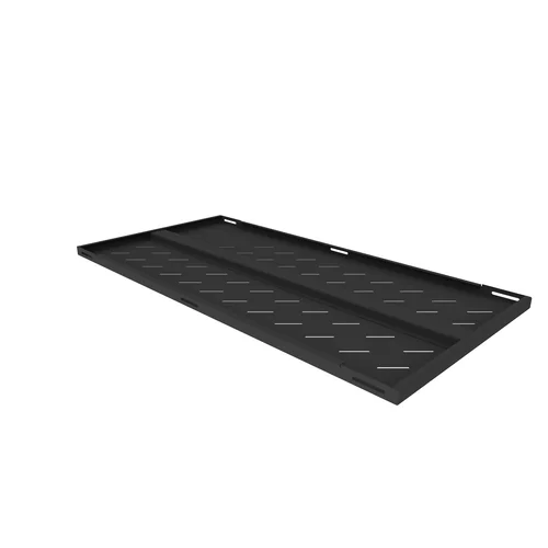 Полка стационарная усиленная для шкафов глубиной 1200мм, (глубина полки 950мм) распределенная нагрузка 120кг, цвет-черный (SNR-SHELF-12095-120B)