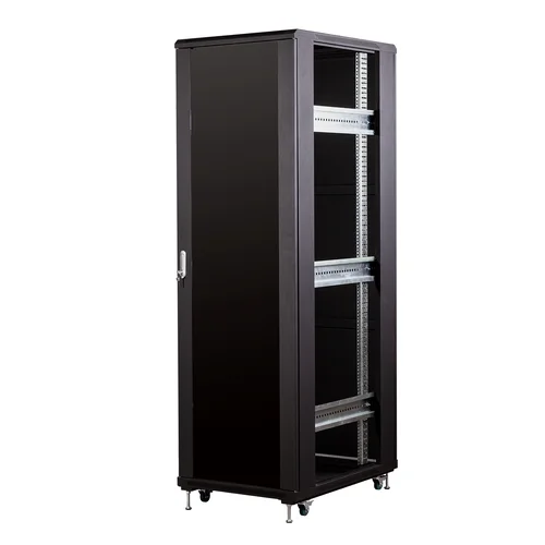 Шкаф телекоммуникационный напольный 27U 600x600мм, серия TFC (SNR-TFC-276060-GS-B-SF)