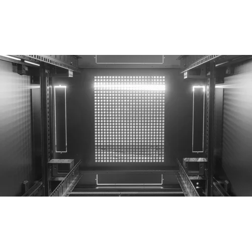 Шкаф телекоммуникационный напольный 37U 800x600мм, серия TFC (SNR-TFC-378060-CPDP-B)