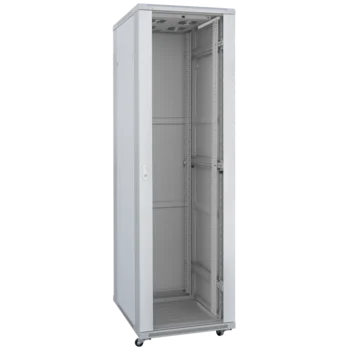 Шкаф телекоммуникационный напольный 47U 600x800мм, серия TFC (SNR-TFC-476080-GS-G-SF)