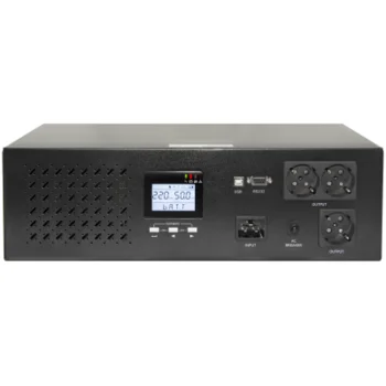 Источник бесперебойного питания Line-Interactive, 3000 VA, Rackmount LCD (чистый синус на выходе)