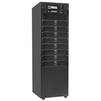 Шасси модульного источника бесперебойного питания 200 кВА/200 кВт серии СМ, 8 слотов для силовых модулей 25 кВА/25 кВт (SNR-UPS-ONRT-200-25CMX33)