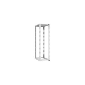 19" Монтажная стойка двухрамная 42U Ш600xГ1000мм, серая