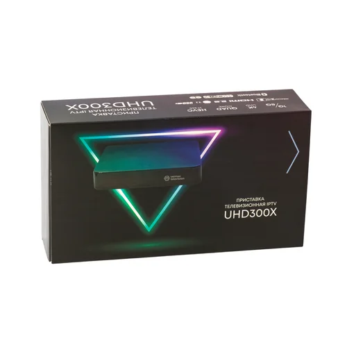 Приставка телевизионная 4K IPTV Vermax UHD300X