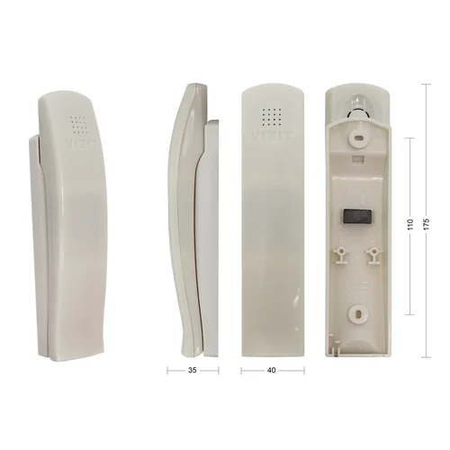 VIZIT УКП-7. Устройство квартирное переговорное (трубка). Предназначено для работы в составе домофонов VIZIT.