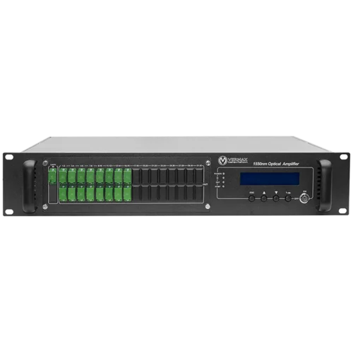 Оптический усилитель VERMAX для сетей КТВ, 16*22dBm
