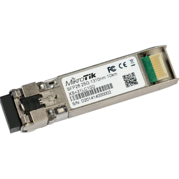 Модуль Mikrotik SFP/SFP+/SFP28 оптический, 1/10/25G, дальность до 10км, 1310нм